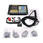 4Axis CNC Controller Kit MPG Pendant Handwheel w/Emergency Stop +Controller TOP