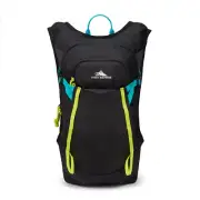 High Sierra Hydrahike 2.0 8L Hydration Water Backpack for Hiking & Biking, Black