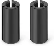 MEIGGTOOL 2PCS 1/2" to 1/4" Router Collett Adapter Bit Shank Reduction Sleeve Tools for Woodworking Engaving Machine