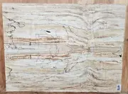 Flame Spalted Maple Wood 1073 Luthier 5A Electric Guitar Top Set 22x 17 x .375