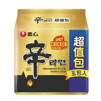 在飛比找momo購物網優惠-【NONG SHIM】農心 辛拉麵超值包-香辣雞肉風味(60