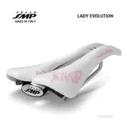 NEW Selle SMP LADY EVOLUTION Saddle Womens : WHITE - MADE IN iTALY!