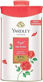 Yardley London RED ROSE Perfumed Deodorising Talc Talcum Powder 100gm