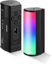 NEEWER Basic 3 Pack Magnetic Handheld Light Wand, RGB Mini LED Video Light Stick