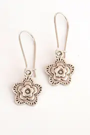 Daisy Long Drop Earrings--NES-SDDAISY