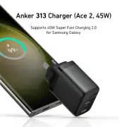 Anker 313 Ace 2 45W USB-C Wall Charger