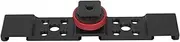 Camera Hot Shoe Mount,3 in 1 Hot Shoe Mount Adapter Extension Bar Bracket Stand for Camera Mobile Phone (Black)