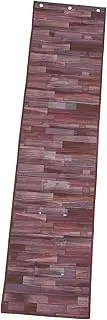 STOBOK Hanging Wall File Organizer with Labels 10 Pocket Chart Office Supply Paper File Holder Classroom Tool