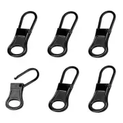 6pcs Zipper Pull Replacement, Detachable Zipper Pulls Zipper Replacement
