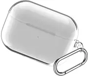 USTIYA Case for Apple AirPods Pro Cover, Airpods Pro Case Clear Shock-Absorption Transparent TPU Thickening (Clear)
