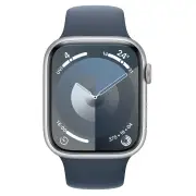 Apple Watch Series 9 45mm Silver Aluminium Case GPS (S/M)