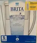 Brita Slim Water Filter Pitcher, 5 Cup, Brand New