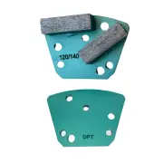 Diamond Bolt on Trapezoidal Grinding Disc for Concrete Floor Grinder Medium Bond