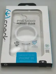 Speck Apple iPhone 16 Presidio Magsafe Clear Case All 16 Series Plus Pro Max