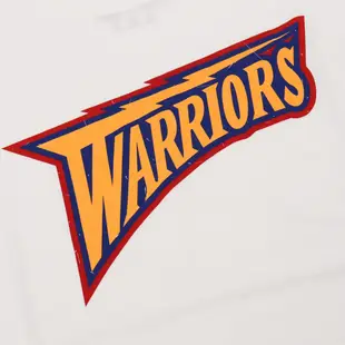 Mitchell Ness NBA Warriors 金洲 勇士 短T 白 MN 復古 MNTS001GSWW