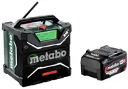 Metabo RC121832WBTDAB1LP52 - 12-18V Worksite Radio Charger Kit (1 x 5.2Ah)