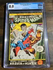 Amazing Spider-Man #111 CGC 8.0 Kraven And Gibbon Appearance Marvel 1971.