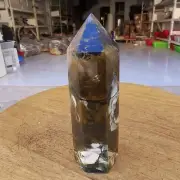 235g WOW! Natural Rare Pietersite Crystal Obelisk Quartz Tower Point Healing