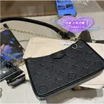 『二手精品』LV 路易威登 EASY POUCH ON STRAP 老花黑色壓紋牛皮 鏈條包 單肩包 M80349