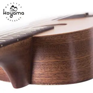 Koyama 23吋烏克麗麗 KYM-250CDR-C 古典琴頭 紅杉單板 紅松單板 單板烏克麗麗 Concert Ukulele