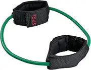 SPRI Xercuff Leg Resistance Band Exercise Cord with Non-Slip Padded Ankle Cuffs (All Bands Sold Separately) Portable for The Gym or at Home Workout Equipment