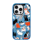 iPhone 16 Pro Impact Case MagSafe Compatible Dog Pattern