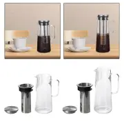 Cold Brew Coffee Maker with Airtight Lid Tea Infuser with Spout for Coffee