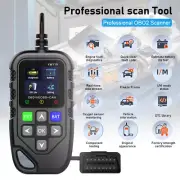 Car OBDII EOBD Scanner w/Battery Test Diagnostic Tool Engine Fault Code Reader