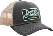 [Deus Ex Machina] Deus Open Head Trucker Cap - Anthracite, Black, Einheitsgröße
