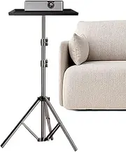 Xatteua Projector Stand Tripod | Laptop Stand Tripod - Heavy Duty Music Recording Equipment, Extendable Dj Racks Holder Mount for Stage Studio Office Outdoor Movies