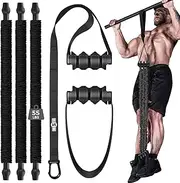 Pull up Assist Band System Adjustable Anti Snap Chin Up Assistance Elastic Resistance Band Patent Pending