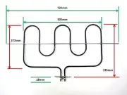 BAUMATIC OVEN BOTTOM ELEMENT BAF9003,BAF9006,BAF9008