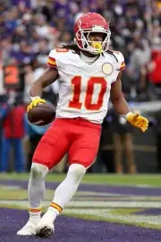 Pacheco Kansas Baltimore Touchdown Running Back Playoff Game - POSTER 20"x30"
