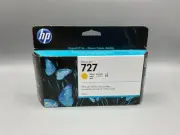 GENUINE HP #727 YELLOW 130ml INK CARTRIDGE B3P21A DESIGNJET T920-T2500