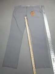 Tailor Vintage Pants Mens 38x32 Gray Canaan Slim Work Casual Stretch Performance