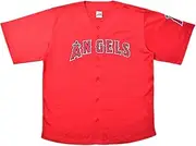 ファナティクス Fanatics Retro Baseball Shirt, red, L