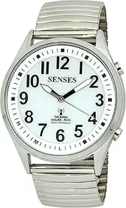 [FIVE SENSES] ATOMIC SOLAR TALKING WATCH! SENSES Sets Itself Solar Power Stylist Talking Watch (SRTKS22-3)(M102)