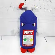 FZSWD 1pc Creative Plush Toys NOS Nitrous Oxide Bottle Soft Pillow Cushion Gifts Car Decor Headrest Backrest Seat Neck Rest