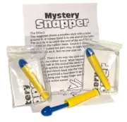3 MYSTERY MAGIC SNAPPER Hook Unhook Toy Joke Gag Trick Puzzle Pocket Rubberband