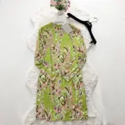 Emilio Pucci Pucci pattern dress all-over print XL size new 2406M*