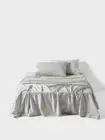NEW Big Bedding LINEN HOUSE 400TC AUSTRALIAN COTTON SHEETS | SILVER