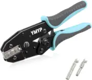 Solar PV Cable Connectors Crimping Tool - Ratcheting Wire Crimper - AWG 14-8 (2.