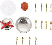 Vaguelly 1 Set Kids Kitchen Toy Simulation Turkey Model Kit Mini Food Toy Set for Creative Play