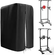Pull Up Station Cover Dips - Weight Rack Cover - Fitness Rack Protective Covers for Gym, Patio, Park, Garage, Balcony, Garden, Living Room