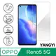 【YANGYI揚邑】OPPO Reno 5 5G 鋼化玻璃膜9H防爆抗刮防眩保護貼