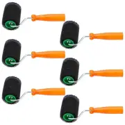 6 Pcs 4 Inch Paint Roller with Foam Covers Mini Textured Paint Roller for Bed...