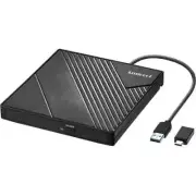 External DVD Drive USB 3.0 USB C CD Burner CD/DVD +/-RW Linux Mac OS Windows