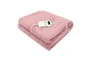 Bambury Heated Throw 120 x 160cm | Blush