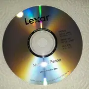 Lexar Media Multi-card Reader USB 2.0 Setup CD-Rom , new