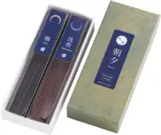 ese Low Smoke Incense Sticks Nature Scent Set Plum and Agarwood, Made in Japan 4
